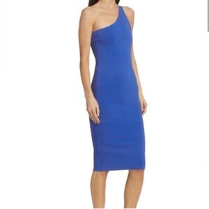 ALC Colby Blue One-Shoulder Dress